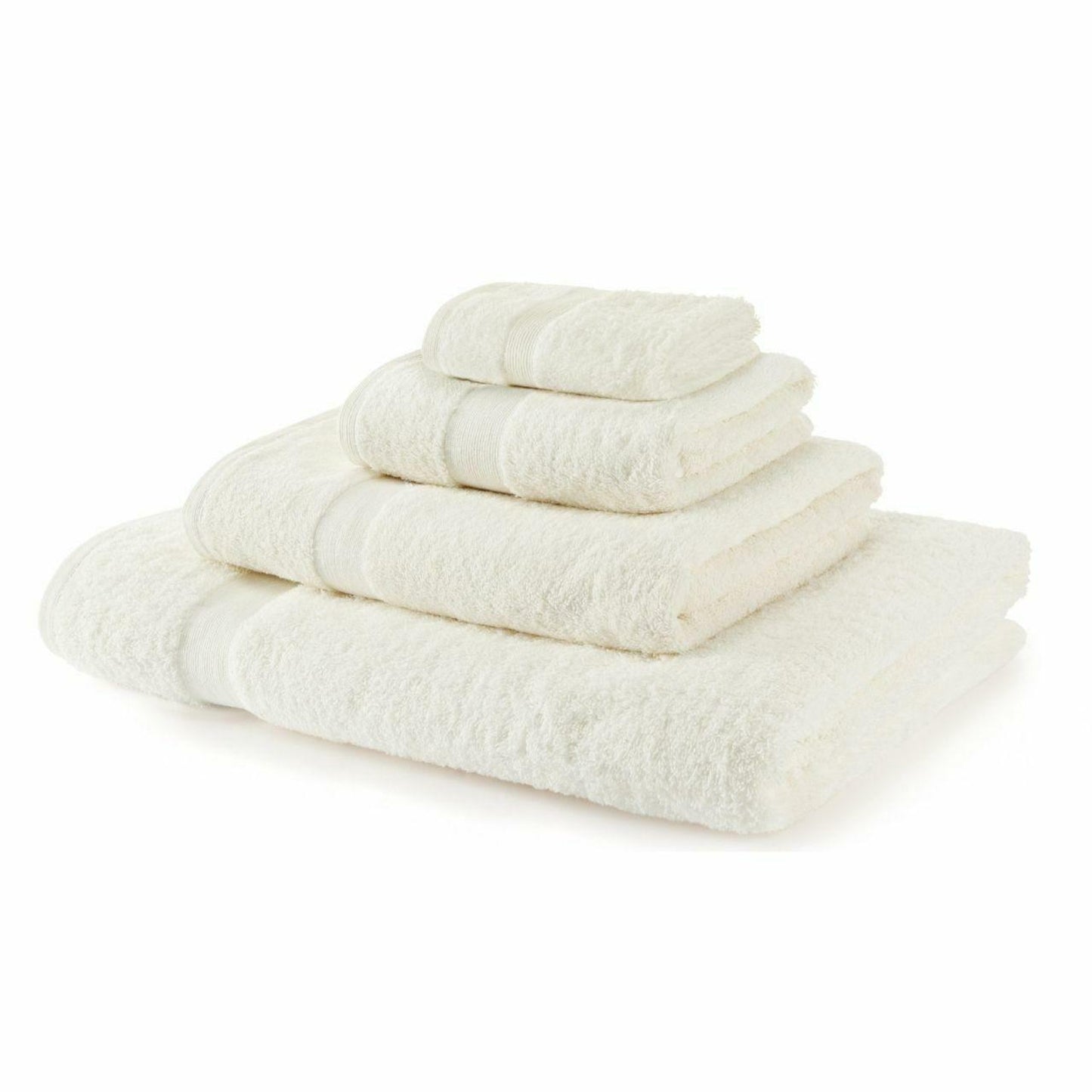 Luxury - 4 Piece 600GSM Towel Set - 2 Hand Towels, 2 Bath Sheets