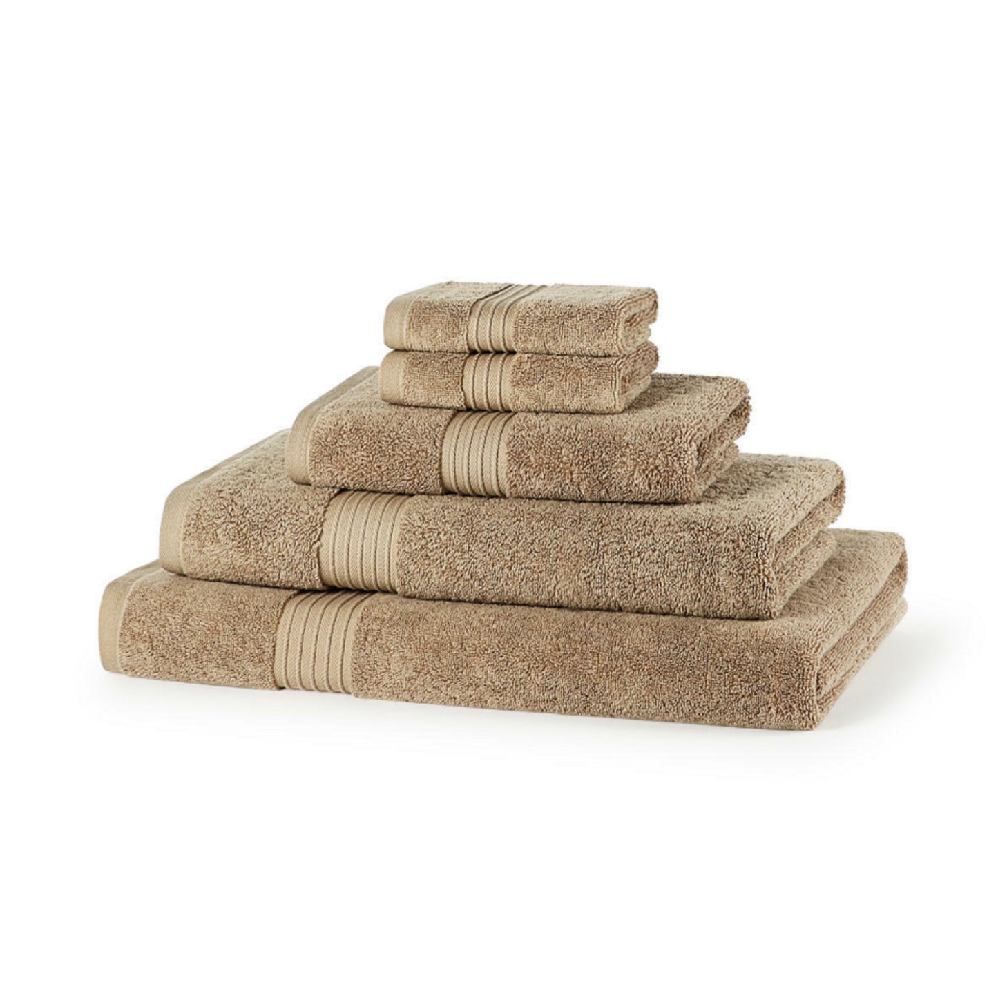 Luxury - 5 Piece 700GSM Towel Set - 2 Face Cloths, 1 Hand Towel, 1 Bath Towel, 1 Bath Sheet