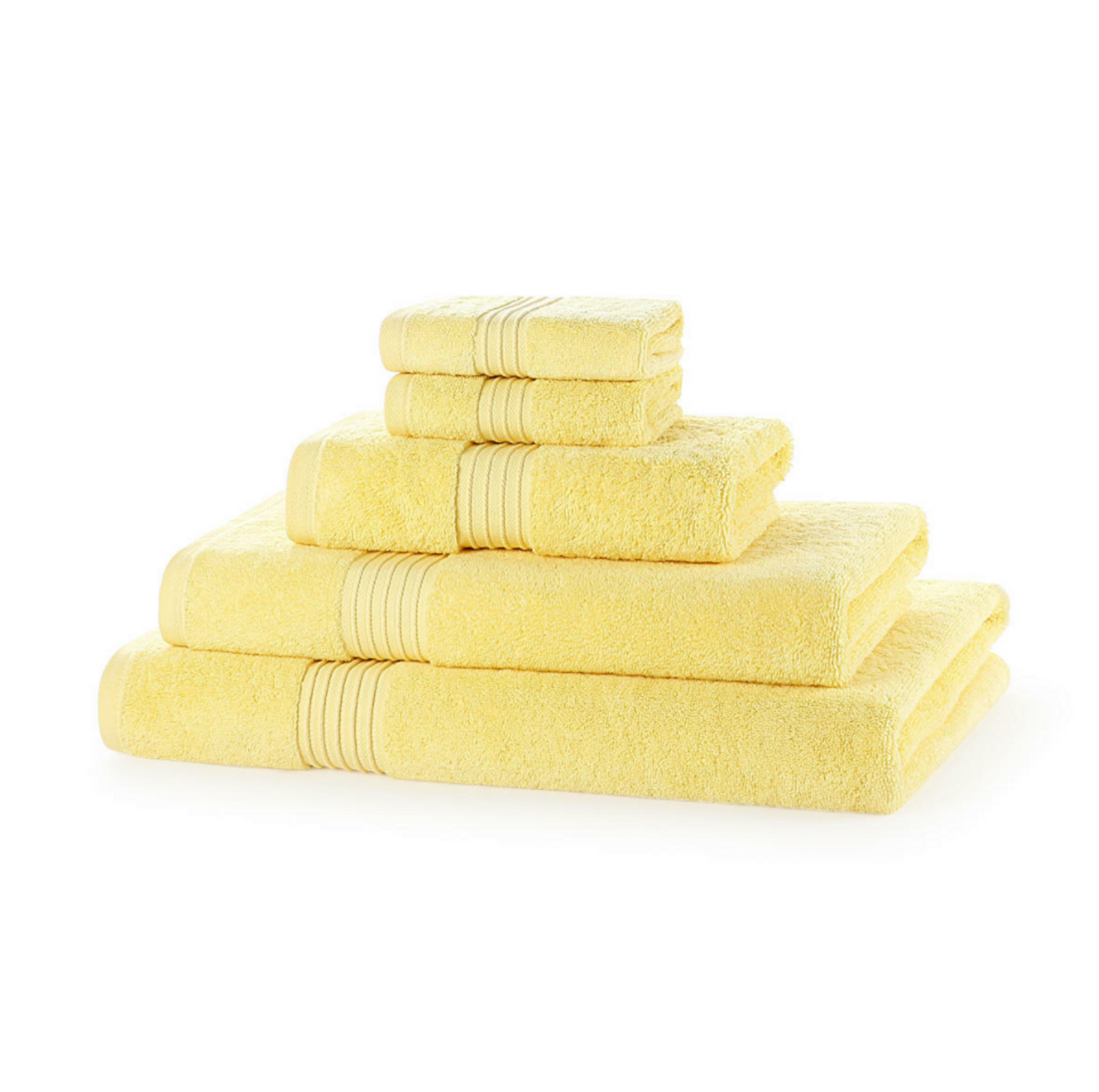 Luxury - 5 Piece 700GSM Towel Set - 2 Face Cloths, 1 Hand Towel, 1 Bath Towel, 1 Bath Sheet