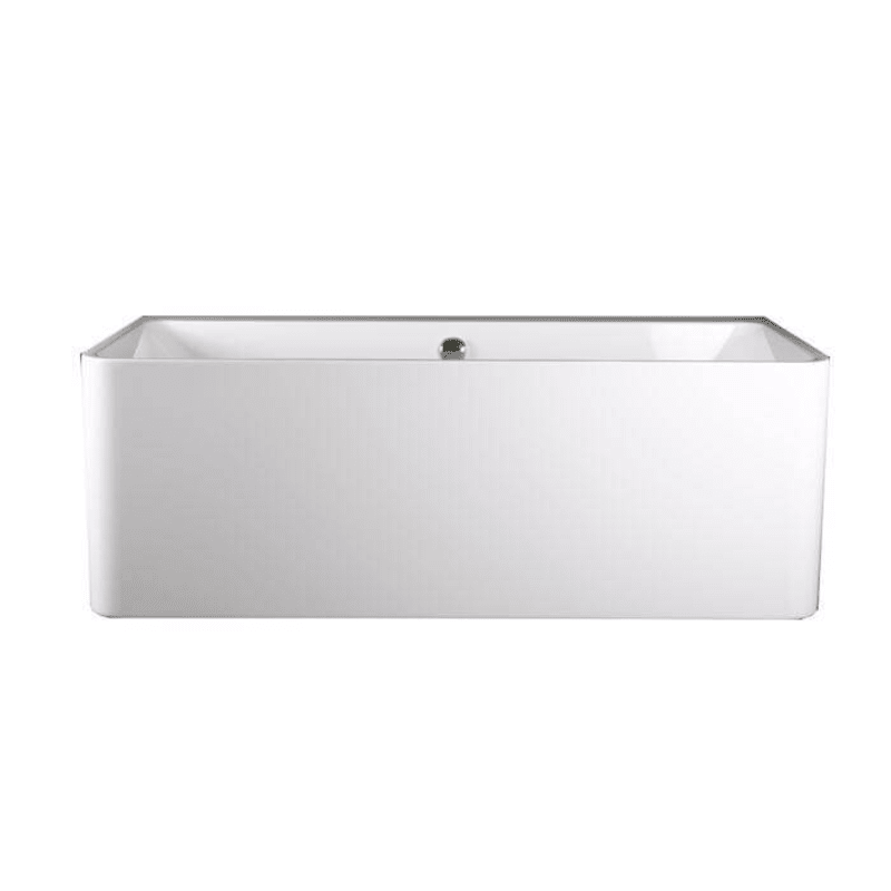 B C Designs Murali Gloss White Back to Wall Bath 1720 x 740mm