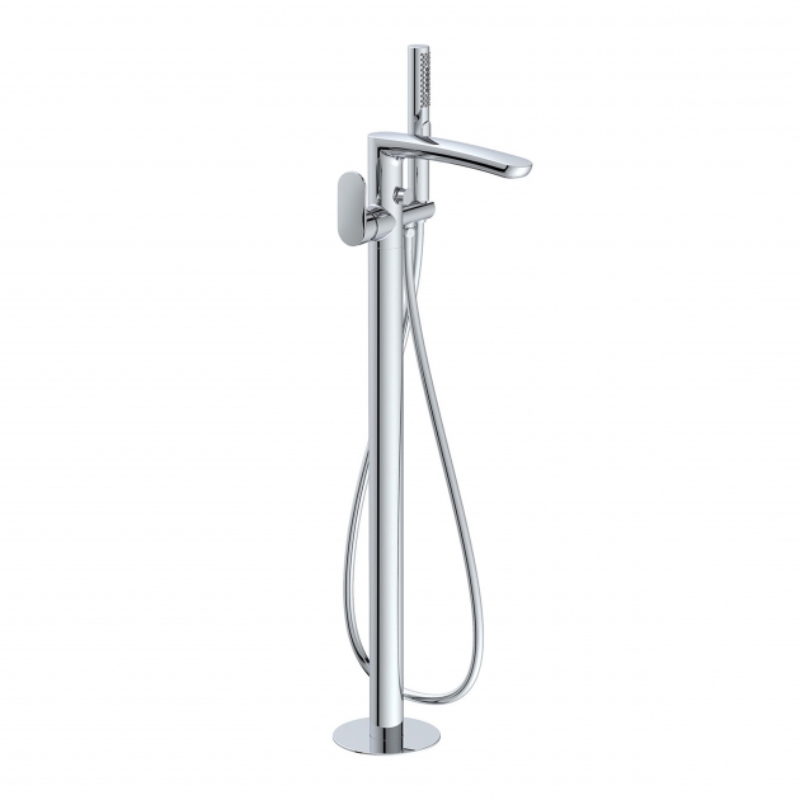 RAK Mercury RAKMER3014C Freestanding Bath Shower Mixer Tap - Chrome