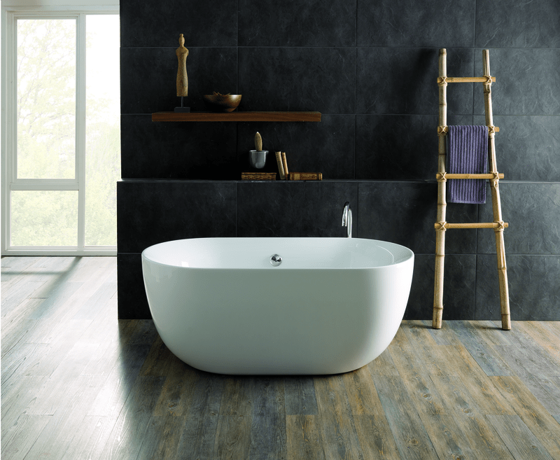 B C Designs Dinkee Bath 1500 x 780mm Gloss White