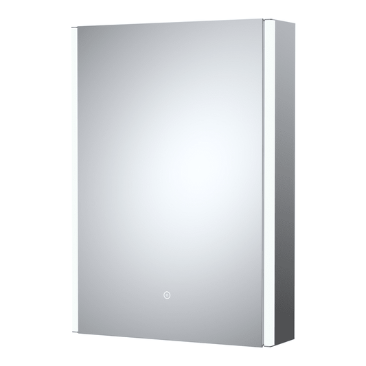 Hudson Reed LQ093 Pravo 1 door Mirror Cabinet H700 x W500mm