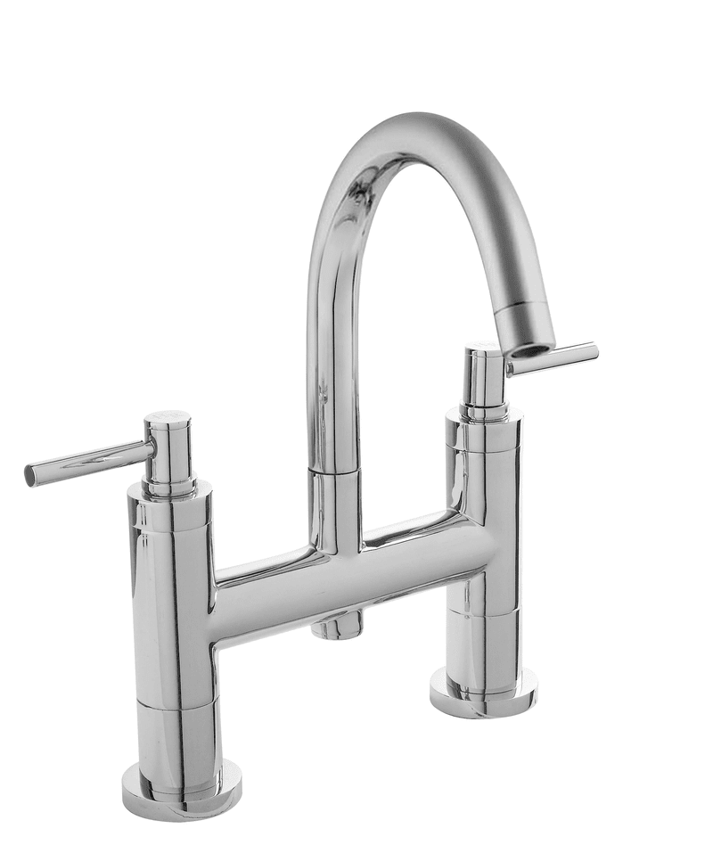 Hudson Reed TEL353 TEC Chrome Lever Bath Filler Tap