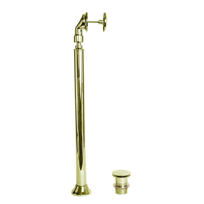 BC Designs WAS070  Push Down Freestanding Bath Waste - 8 Finishes