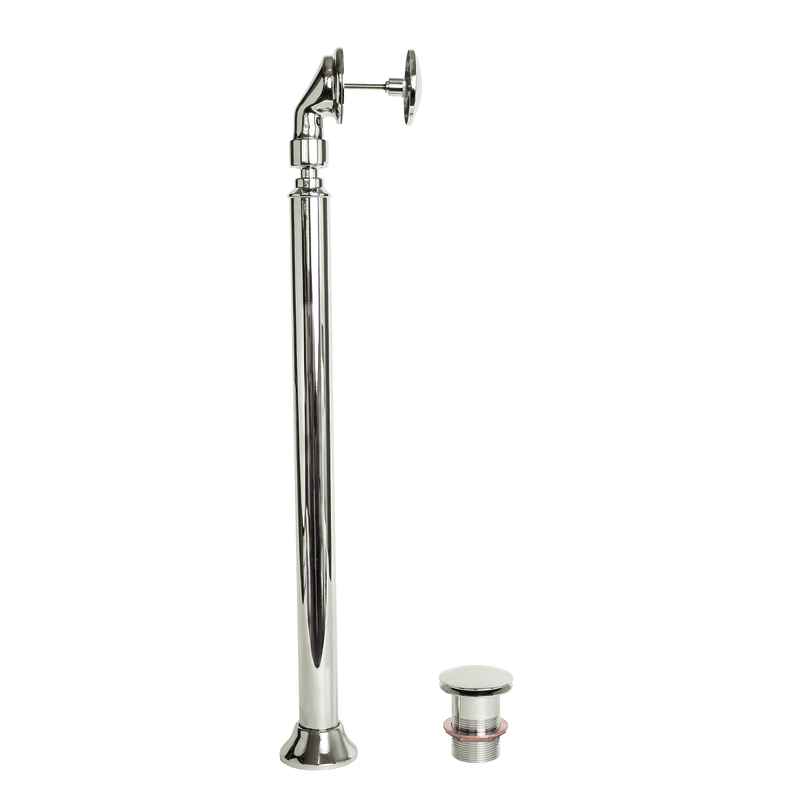 BC Designs WAS070  Push Down Freestanding Bath Waste - 8 Finishes