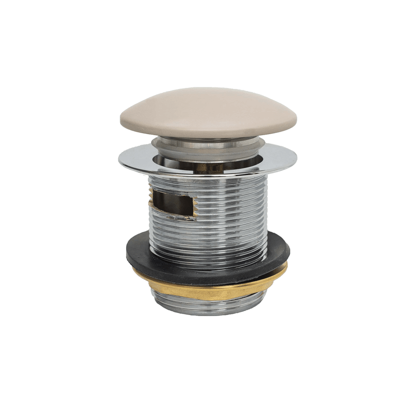 BC Designs WAS107 Push Down Bath Waste 70mm (Slotted) in 11 Colour Choices