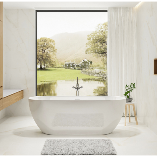 Charlotte Edwards - Belgravia - Gloss White - Freestanding Bath - 1700mm x 670mm