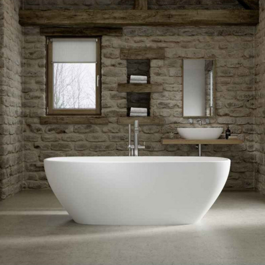 Royce Morgan Amazon RMS19 Freestanding Stone Bath 1750 x 750mm