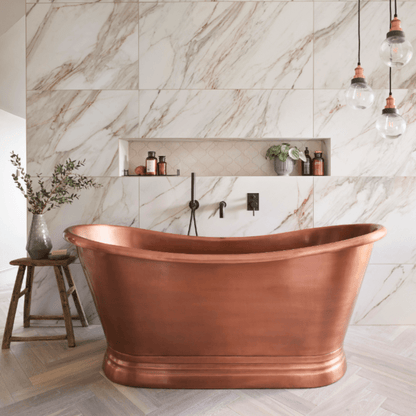 BC Designs Antique Copper Boat Bath 1500 x 725mm