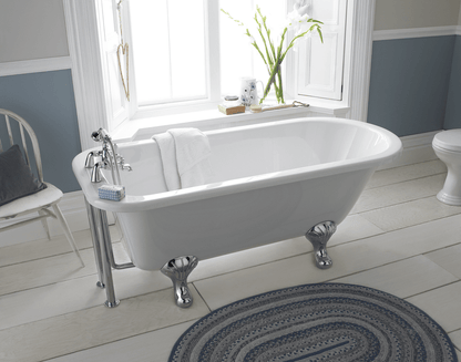 Hudson Reed Old London Barnsbury Single Ended Freestanding Bath - Choice of 3 leg styles