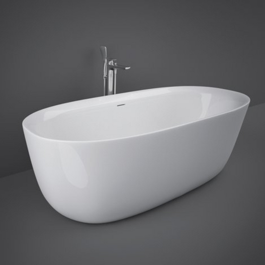 RAK Contour CONBT118080AWHA Freestanding Oval Bath White 1800 x 800mm