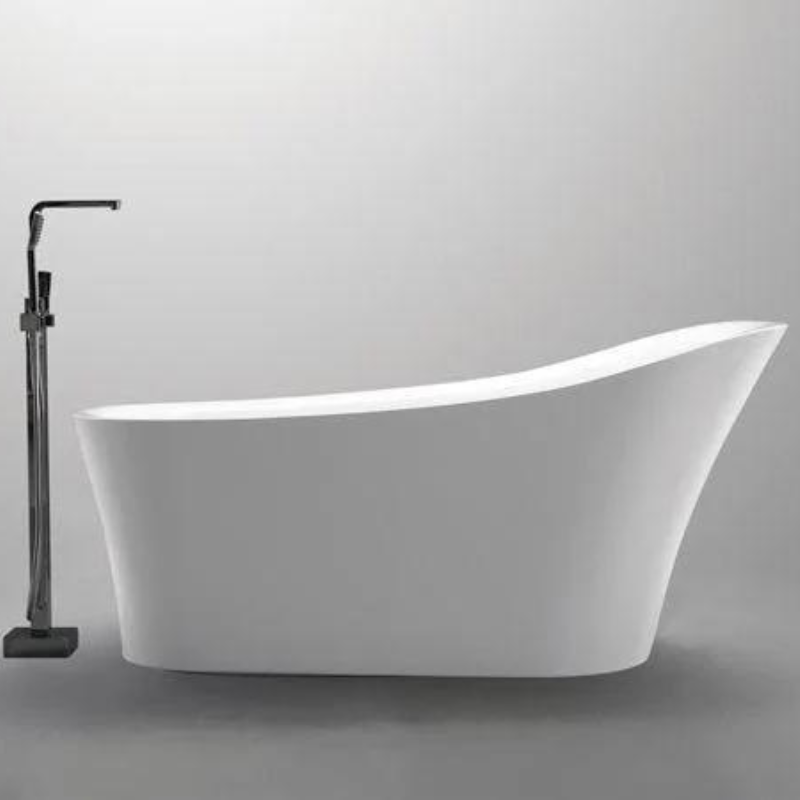 Lisna Waters LWFSB39 Duchess White Freestanding Slipper Bath 1700 x 800mm