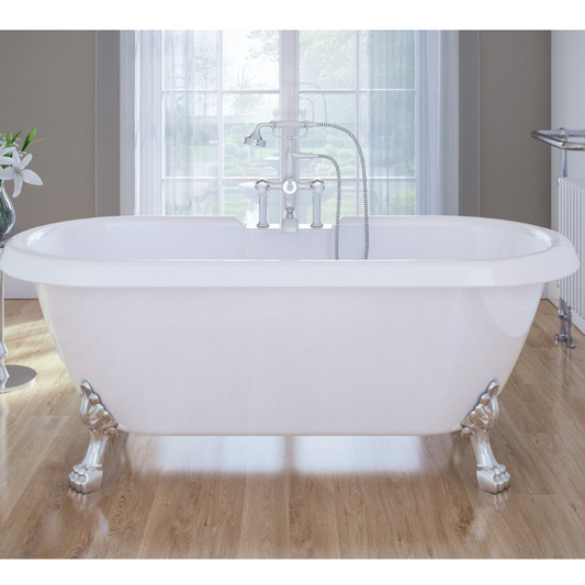 Royce Morgan Kensington 1495 RMF29 Freestanding Bath with feet  1495 x 785mm