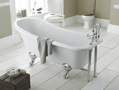 Hudson Reed RL1490T Old London Brockley Freestanding Slipper bath with Corbel Legs - 1500MM