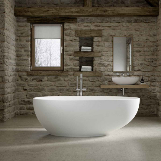 Royce Morgan Mississippi Freestanding Stone Bath 1600 x 800mm