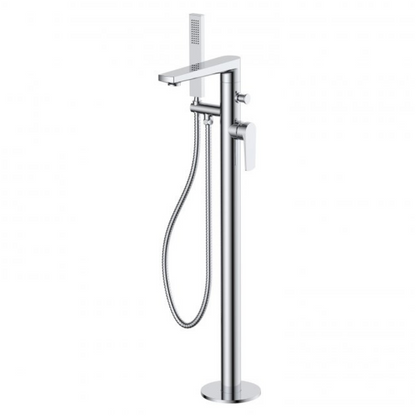 RAK Blade RAKBLD3014 Freestanding Bath Shower Mixer Tap - Chrome