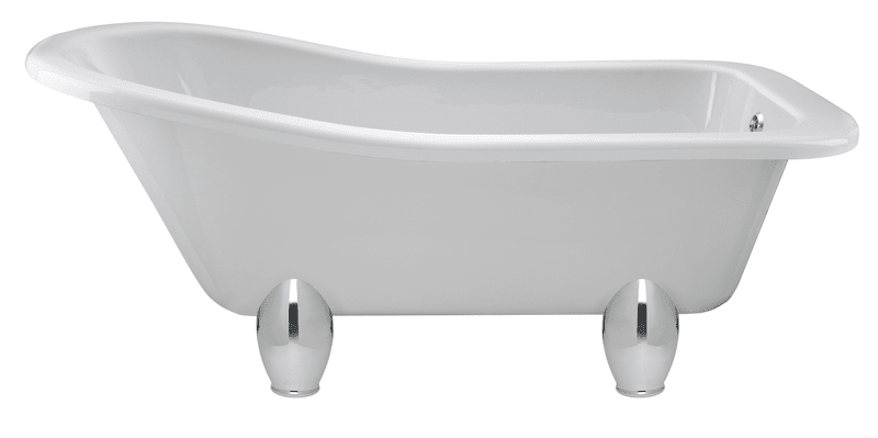 Hudson Reed RL1490M1 Old London Brockley Freestanding Slipper Bath with Deacon Legs - 1500MM