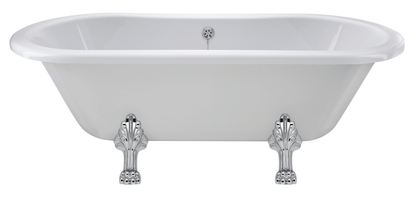 Hudson Reed RL1501C2 Old London Kingsbury Freestanding Double Ended Bath with Pride Legs - 1500MM