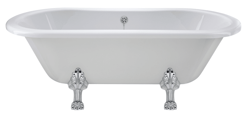 Hudson Reed RL1705C2 Old London Kingsbury Freestanding Double Ended Bath with Pride Legs - 1700MM