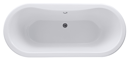 Hudson Reed RL1705C2 Old London Kingsbury Freestanding Double Ended Bath with Pride Legs - 1700MM