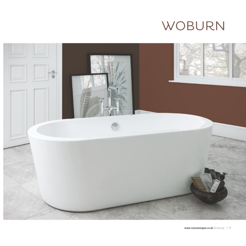 Royce Morgan Woburn 1775 RM01 Freestanding Bath - 1775 x 800mm