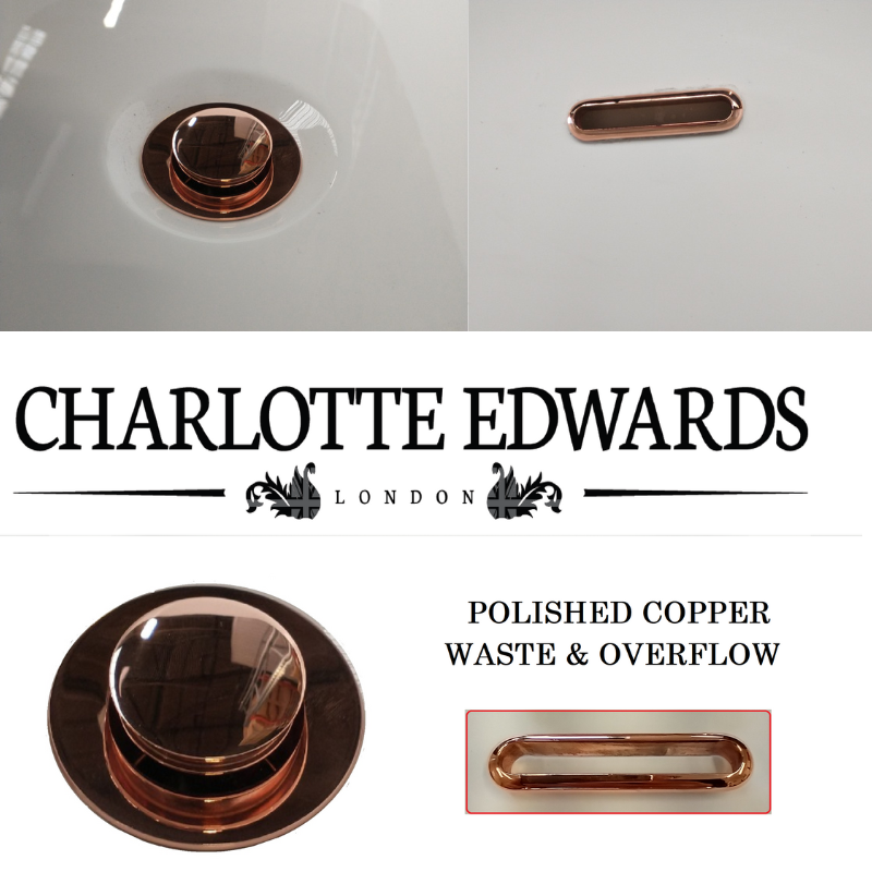 Charlotte Edwards - Overflow, wastes and Bath Additional Finishes