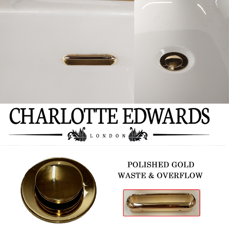 Charlotte Edwards - Overflow, wastes and Bath Additional Finishes